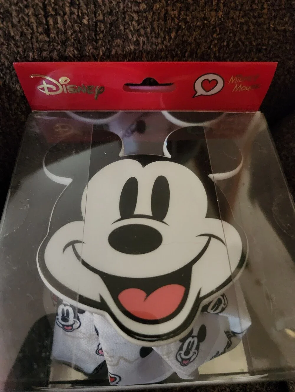 Creme Shop Disney Colab MICKEY + MINNIE MOUSE Reusable Ice Pack Plush Sleep Mask